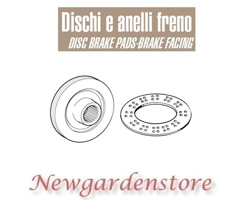 Disque frein 1860964 - disque, de